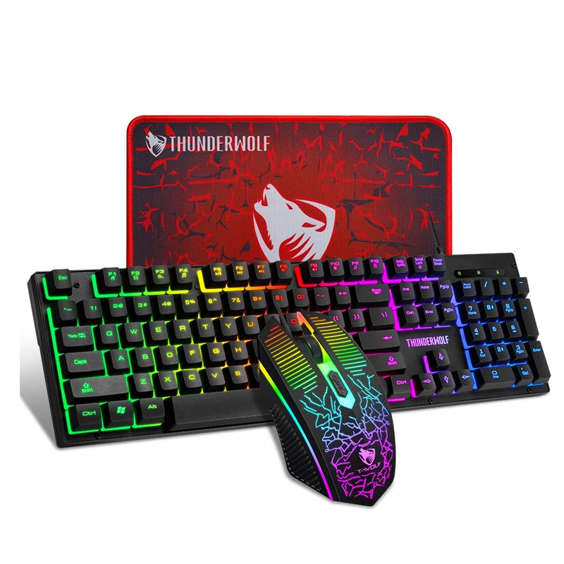 T Wolf 3 En1 Clavier & Souris T Wolf TF-31 RGB