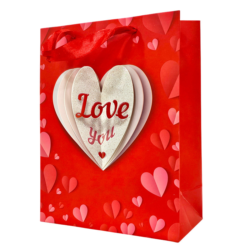 sans Marque Cadeau en Carton Moyen Modèle Love