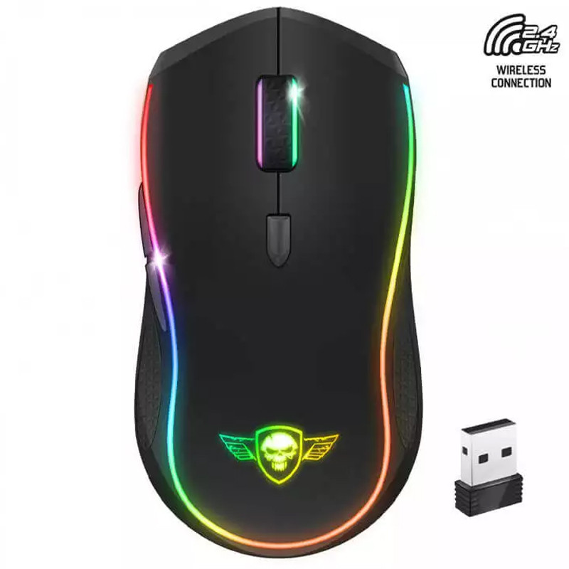 SPIRIT OF GAMER Of Gamer Souris Sans Fil PRO-M9 RGB