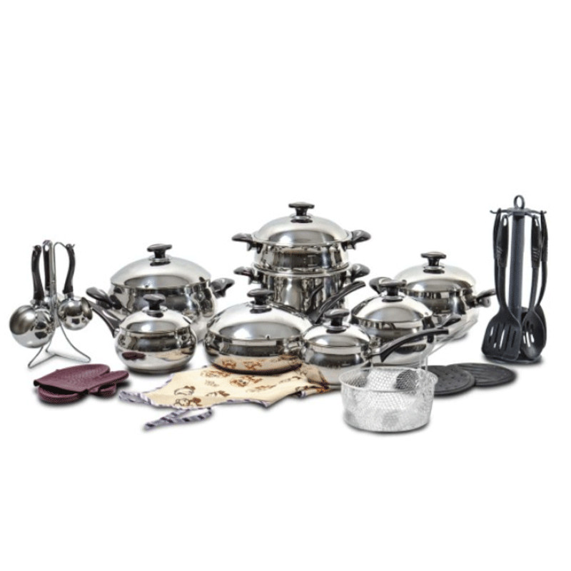OMS de Cuisine OMS Inox 32 Pièces