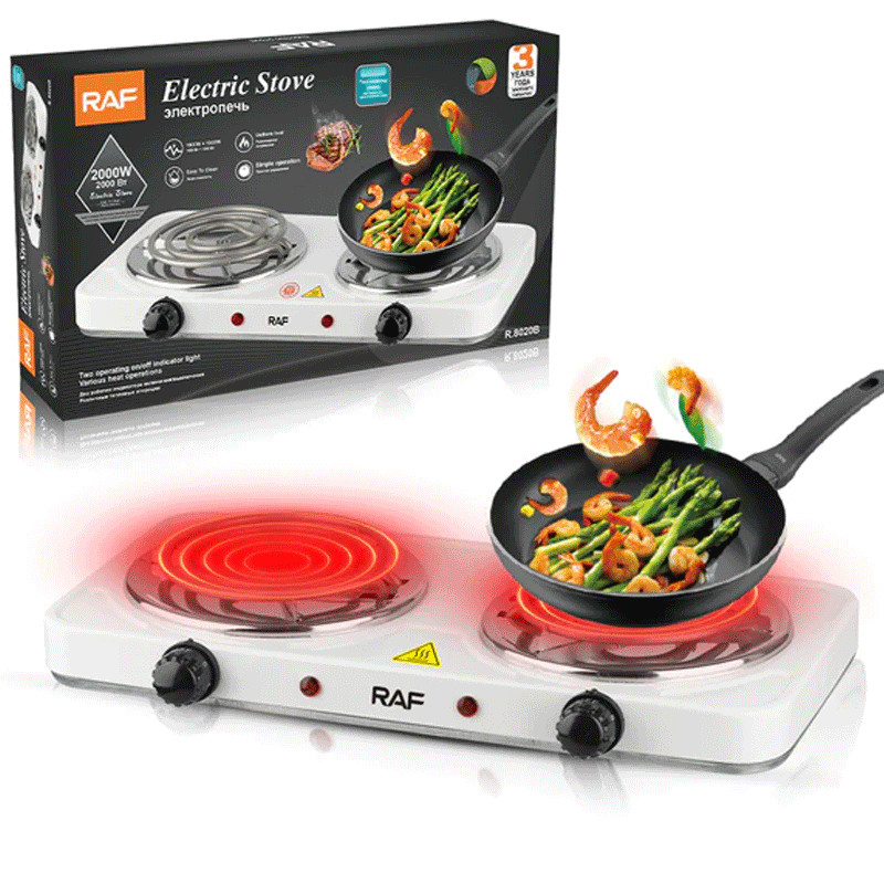 RAF Cuisson Électrique Raf R.8020B 2000W