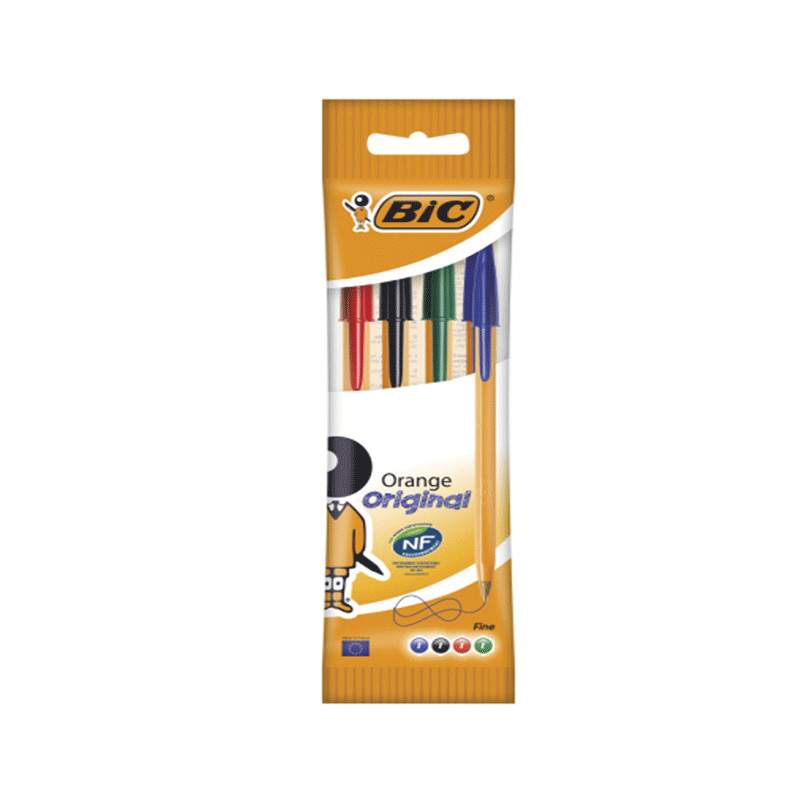 Bic 4 Stylos A Bille Bic Cristal
