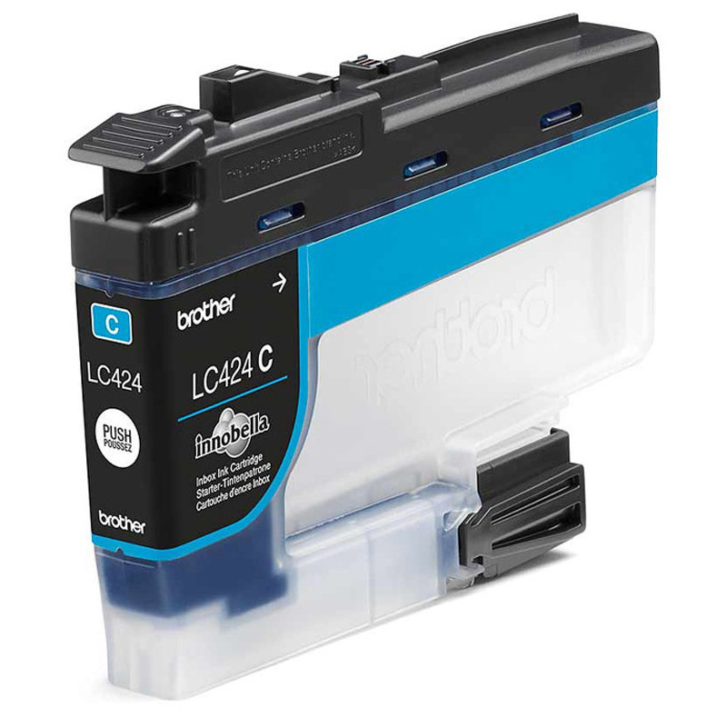 Compatible Brother Cartouche D'encre Adaptable LC424C Cyan