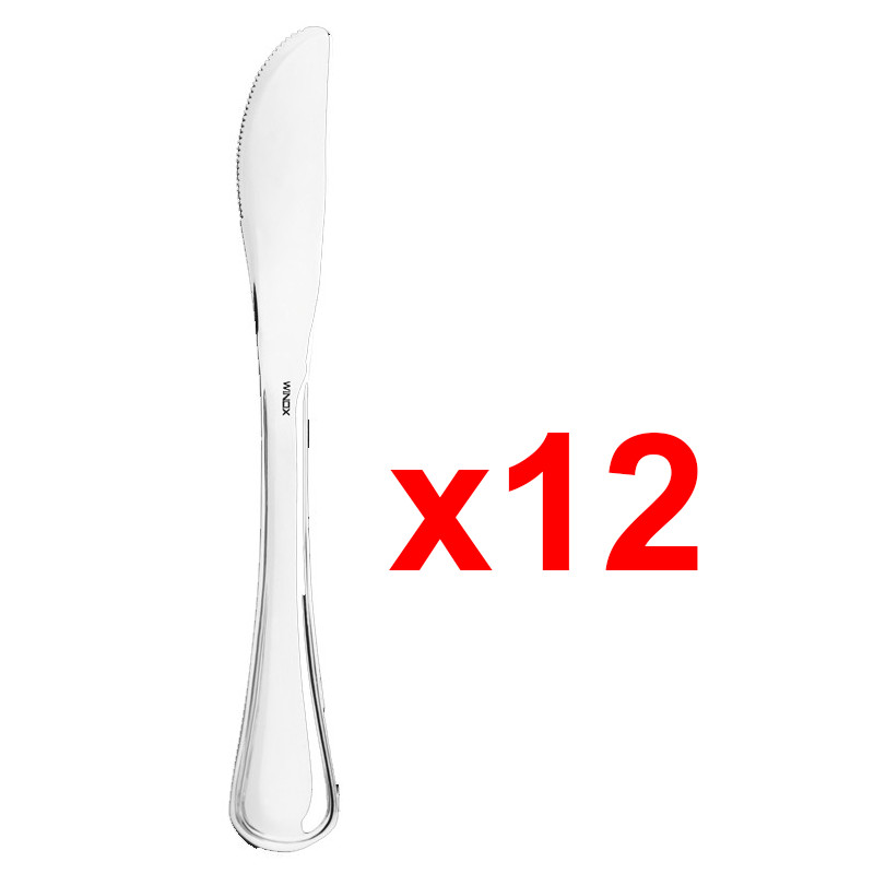 Winox Couteaux De Table Winox Douja 12 Pièces Inox