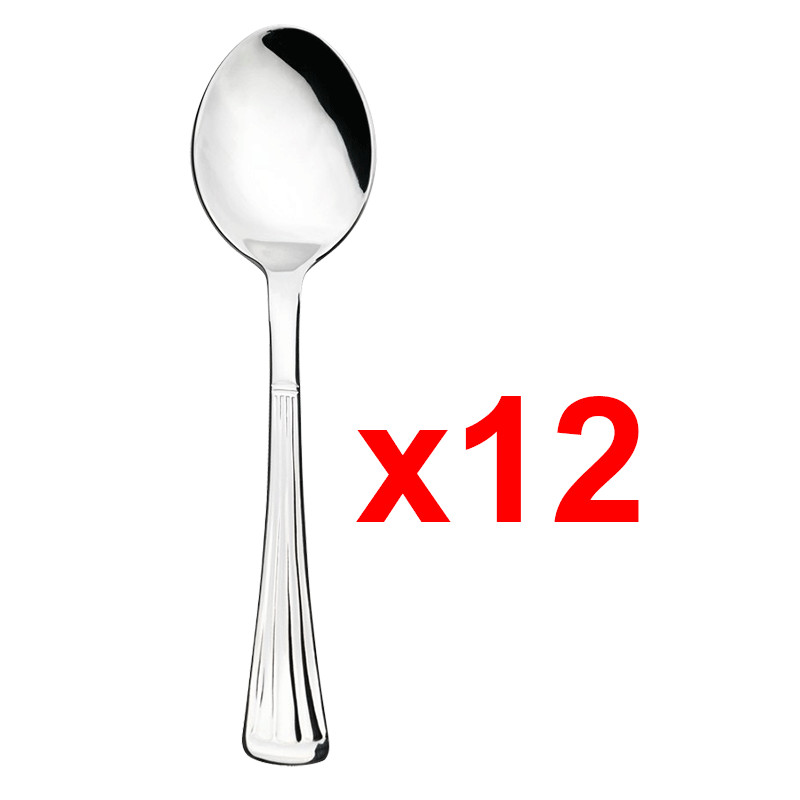 Winox Cuillères À Café Winox Ambre 12 Pièces Inox
