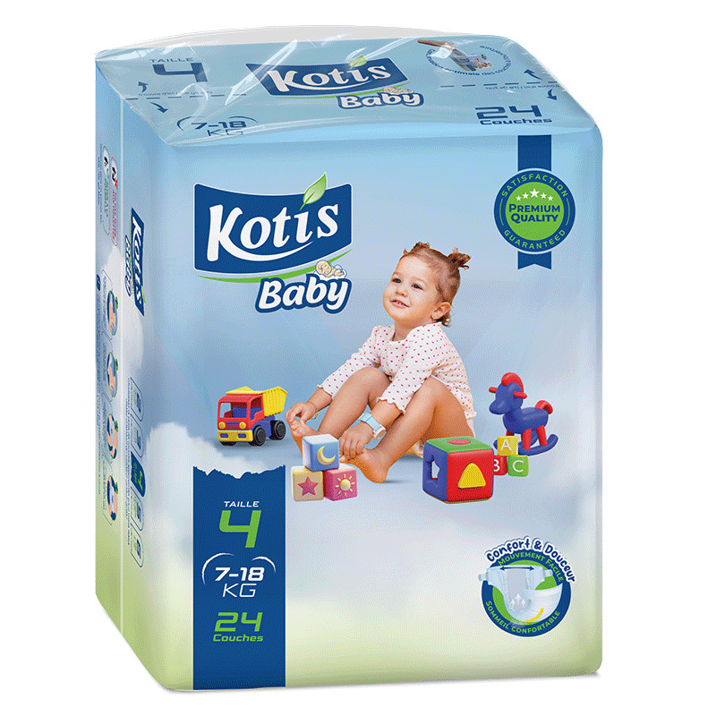 KOTIS Bébé Kotis Premium T4 24 Pièces Maxi Eco