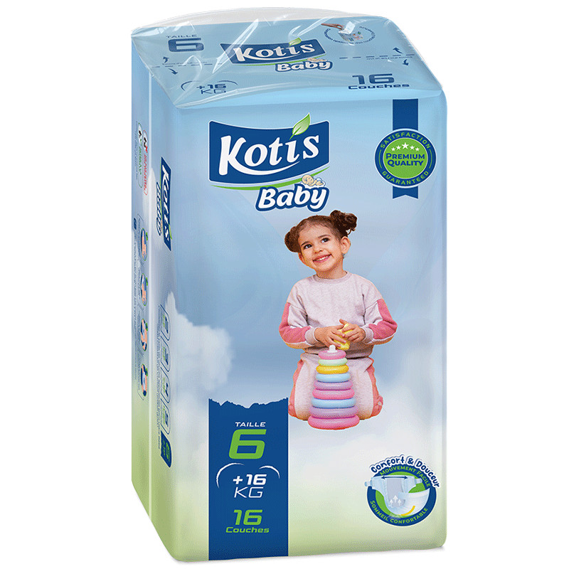KOTIS Bébé Kotis Premium T6 16 Pièces Xlarge Eco