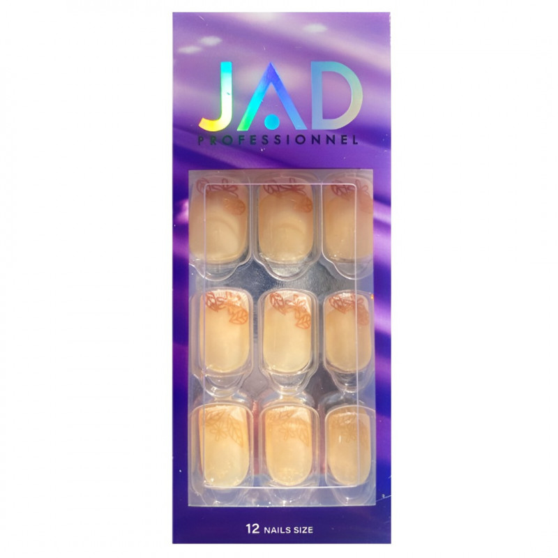 JAD Professional Professional Faux Ongles Autocollant Pèche
