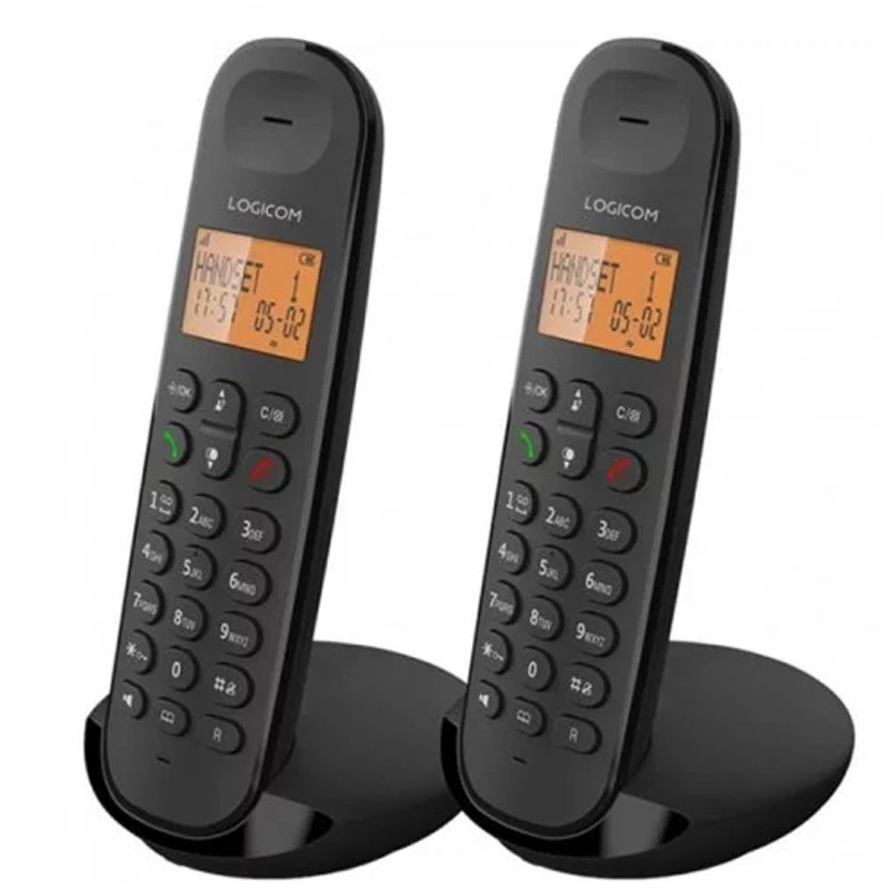 LOGICOM Téléphone Fixe Sans Fil ILOA 250