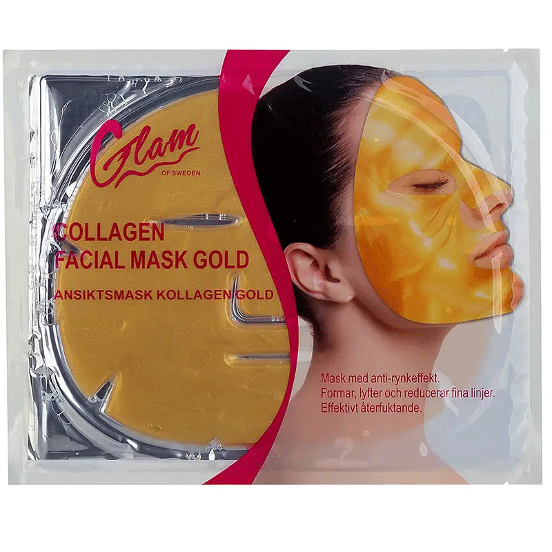 Glam Of Sweden of Sweden Masque Visage Au Collagène Doré