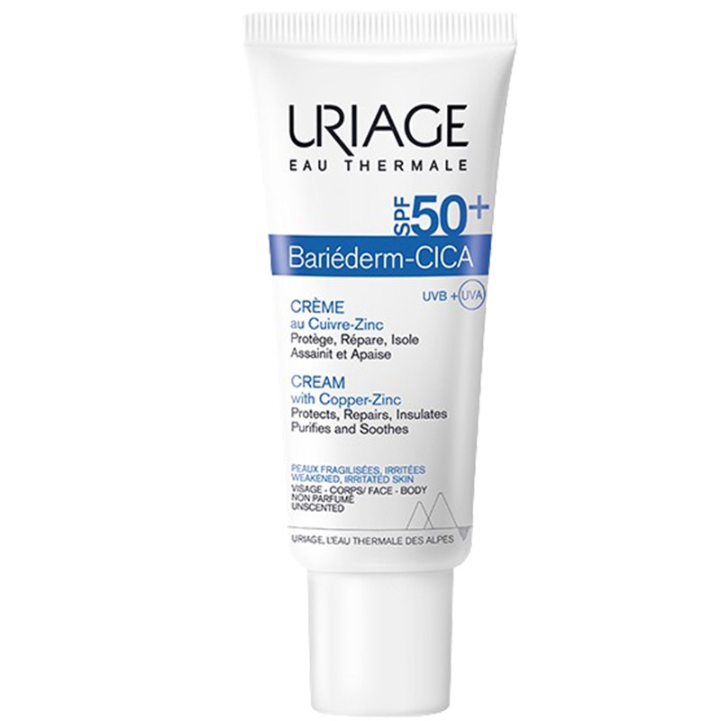 URIAGE Bariéderm-Cica Crème Réparatrice SPF50+