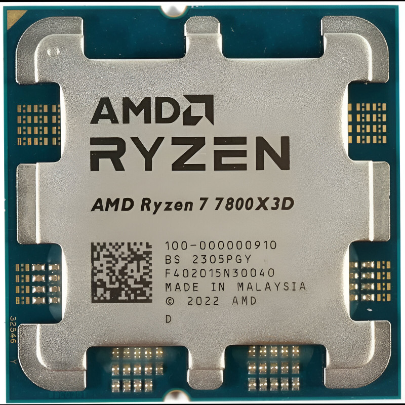 AMD RYZEN Processeur Ryzen 7 7800X3D Tray 5 GHz AM5