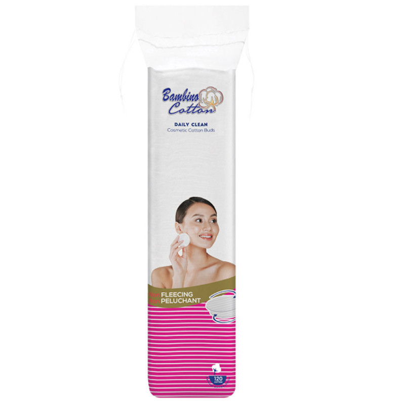 Bambino Coton Disque Bambino Coton 120 Pièces