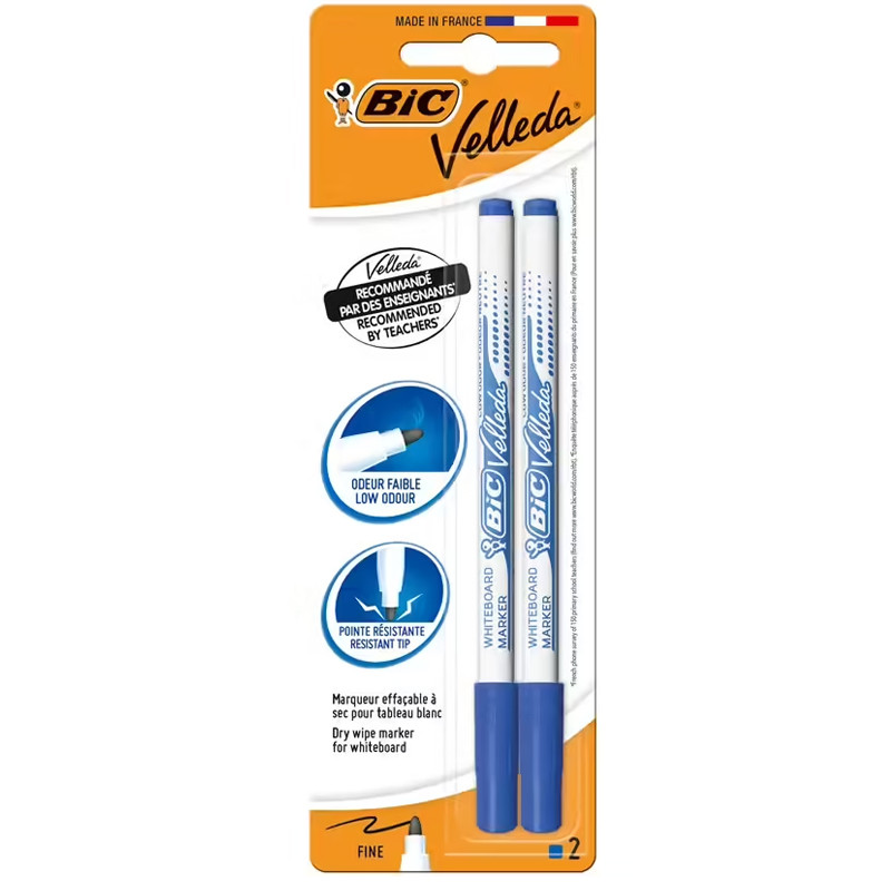 Bic 2 Marqueurs Bic Velleda