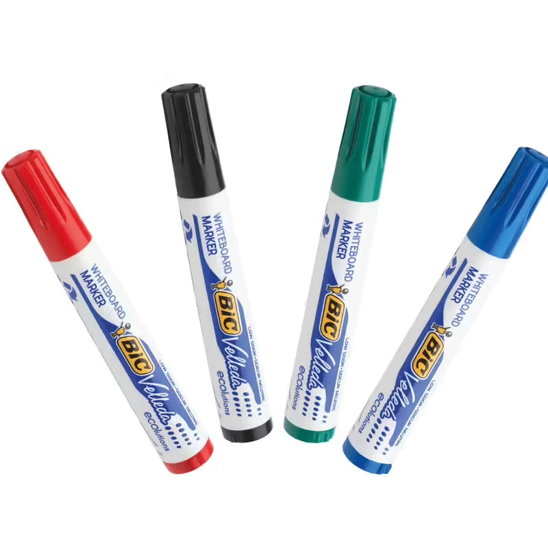 Bic 4 Marqueur Bic Velleda Ecolutions 4 Couleurs