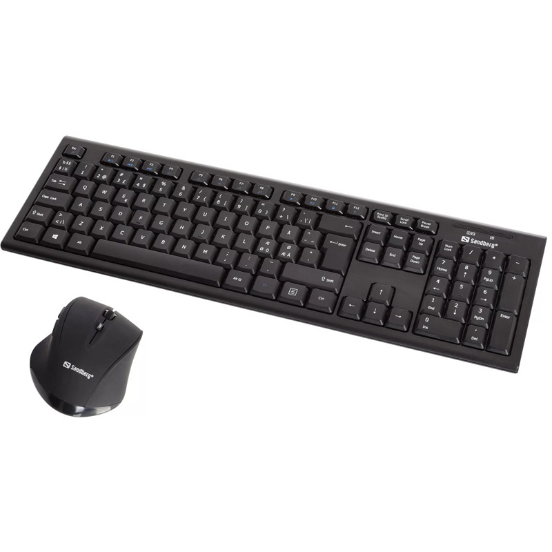 sandberg Clavier Souris Sans Fil 631-20