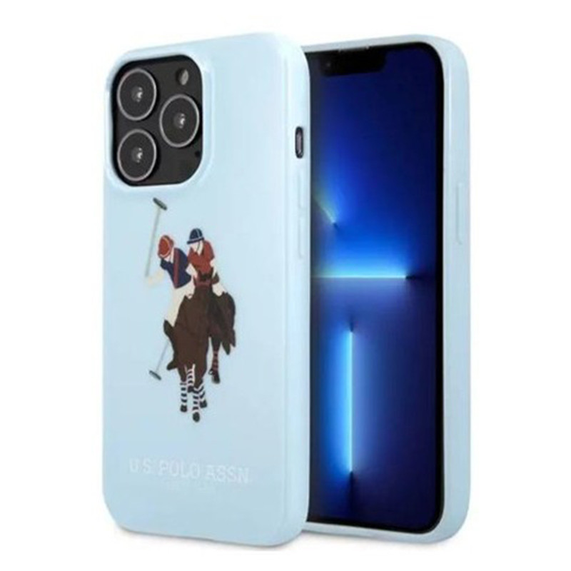USPolo Etui US Polo Pour 13 Pro Max Ciel