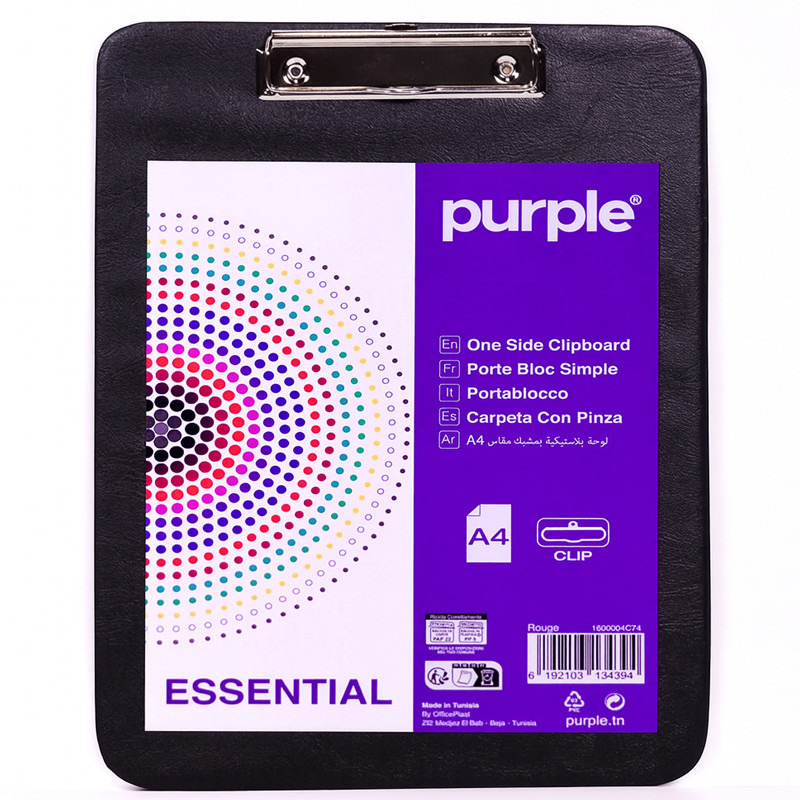 Purple Bloc Simple Essential