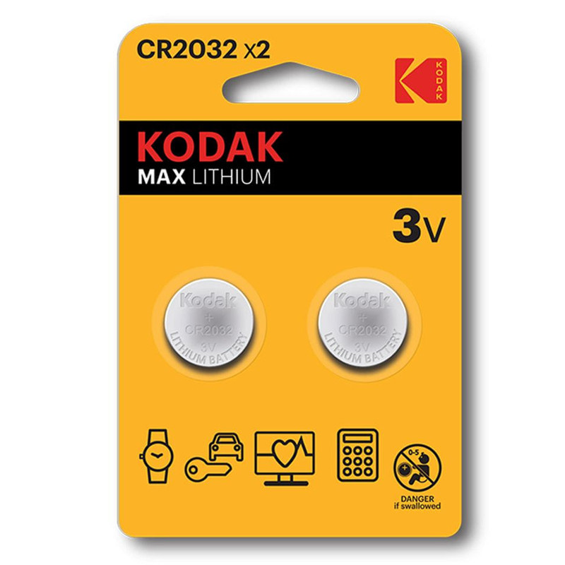 KODAK Kodak CR2032 Lithium 3V C