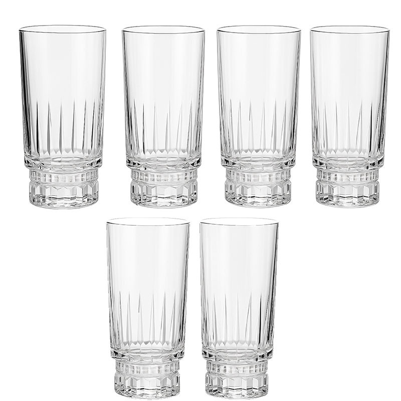City Glass 6 Verres à Thé City Glass Linda 16Cl En Verre