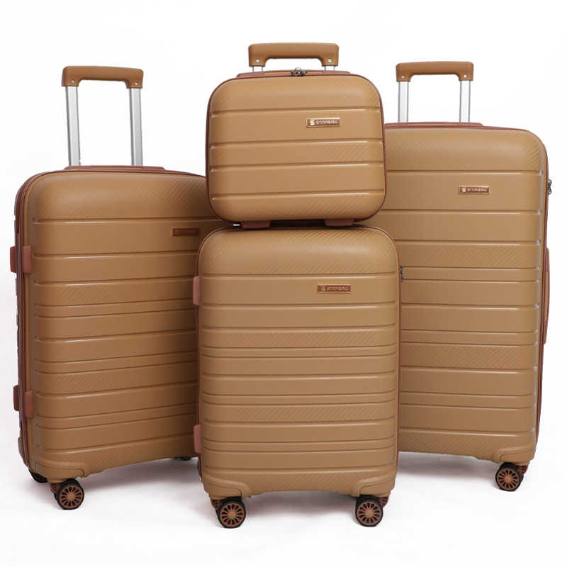 Starbag 4 Valises Incassable Starbag Caramel & Marron
