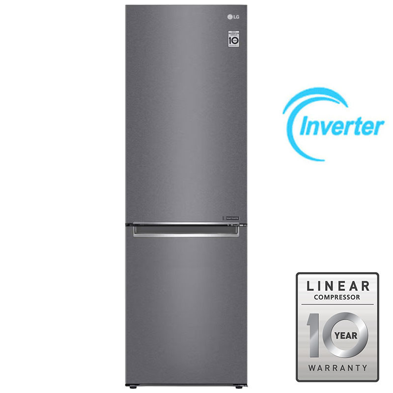 LG Combiné GW-B459NLLM 341L NoFrost Inox