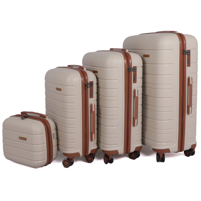 Starbag 4 Valises Incassable Starbag Grège & Marron