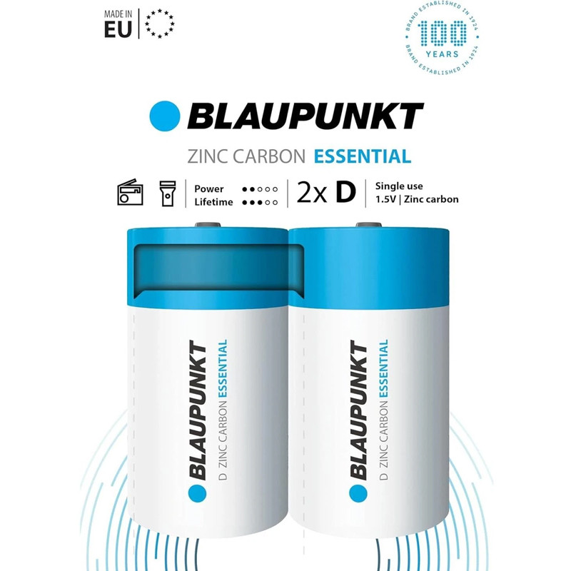 Blaupunkt Blaupunkt Zinc Carbon 1.5V D