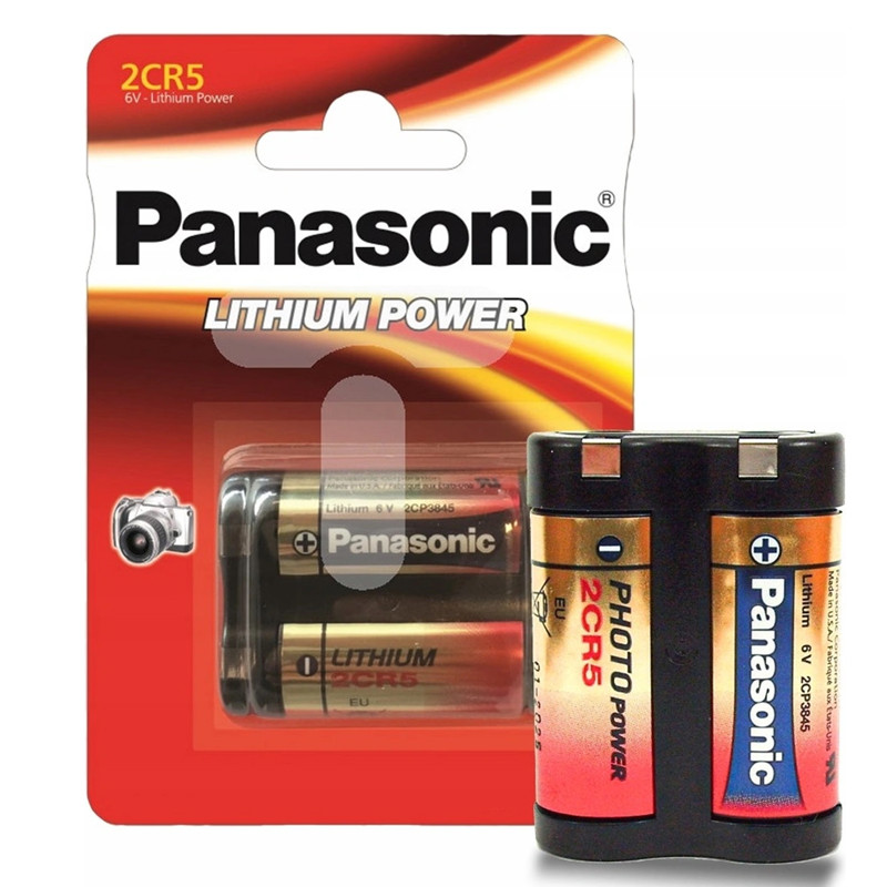 Panasonic 2 Piles CRLithium 6V