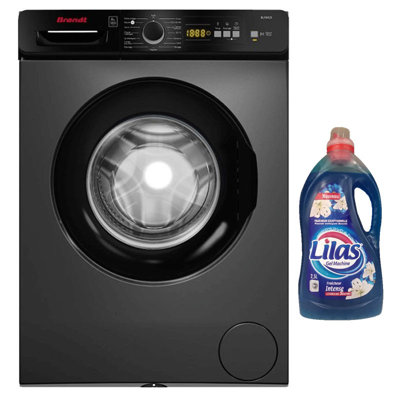 Brandt Lave Linge Frontale BLF842S 8Kg