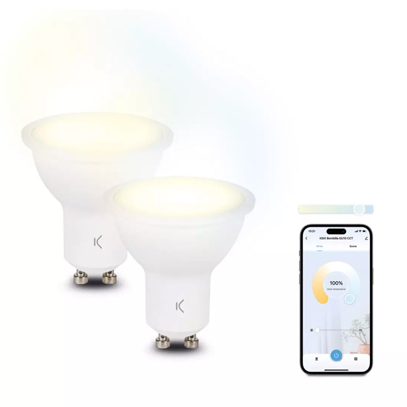 KSIX 2 Ampoules Ksix Smart 5.5W