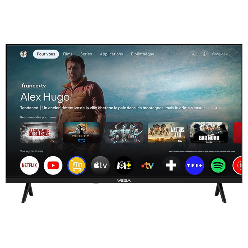 VEGA F65F2QBG 65" QLED UHD 4k Smart Tv