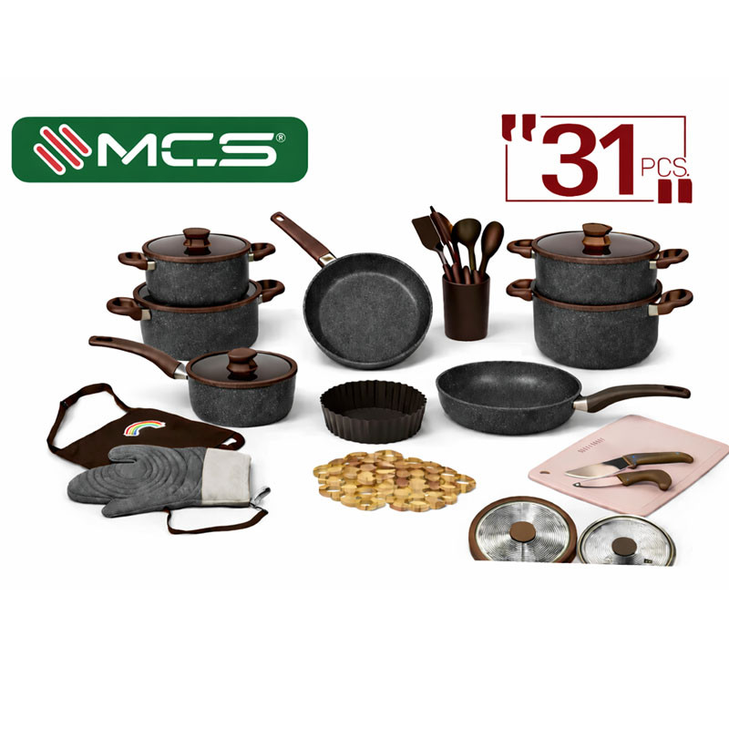 MCS de Cuisine MCS 31 Pièces Granite