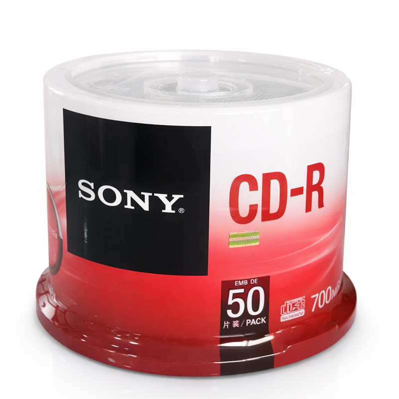 Sony Paquet de 50 Pieces CD-R 50CDQ80C 700 Mo