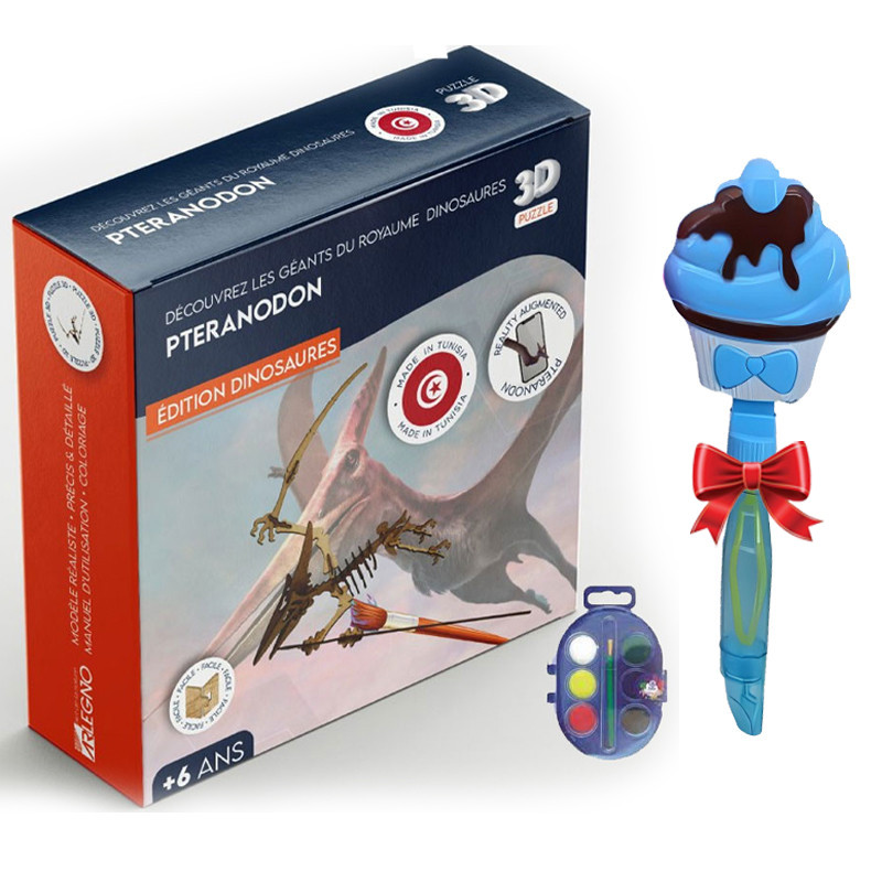 Puzzle Dinosaures 3D Pteranodon 29 Pièces