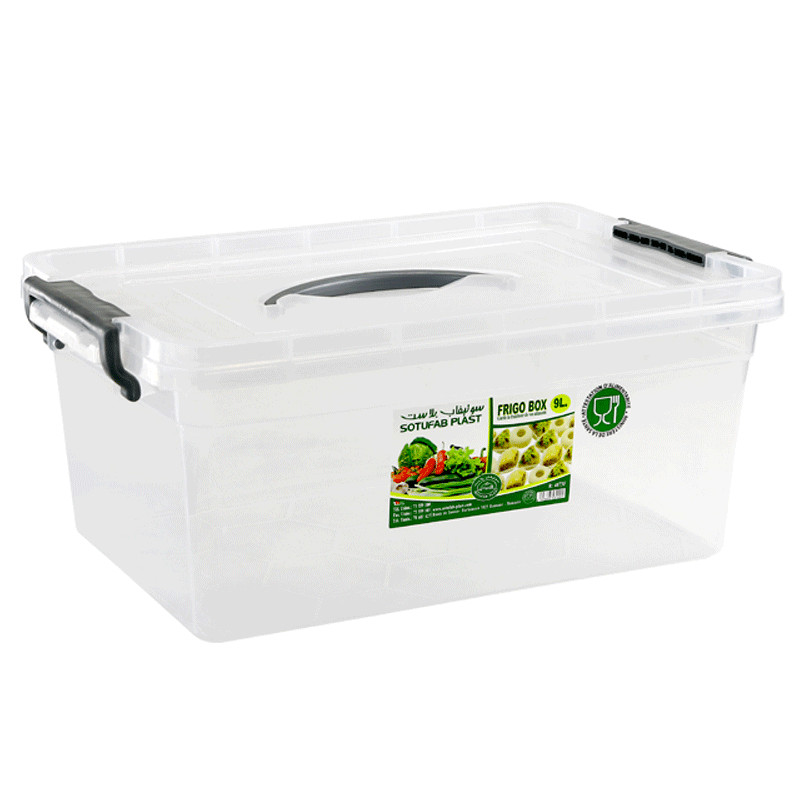 Sotufab Plast Rectangulaire Sotufab 9L Transparent