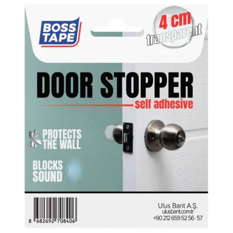 Boss Tape Butoir de Porte TAPE Adhésif 4 Pièces