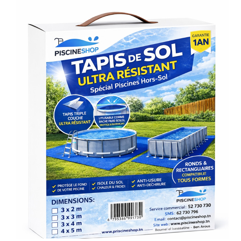 Intex de Sol Intex Pour Piscine 3 x 2m