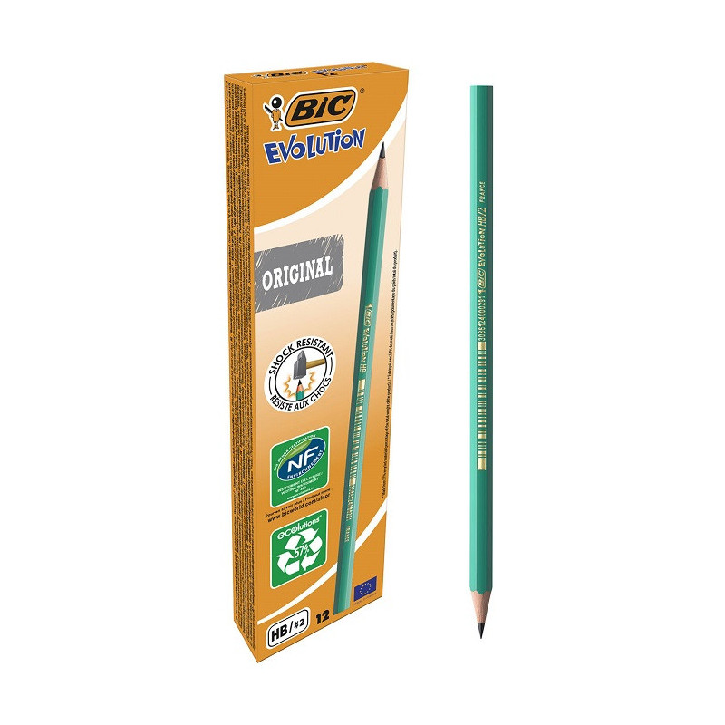 Bic De 12 Crayon A Papier Conte 650