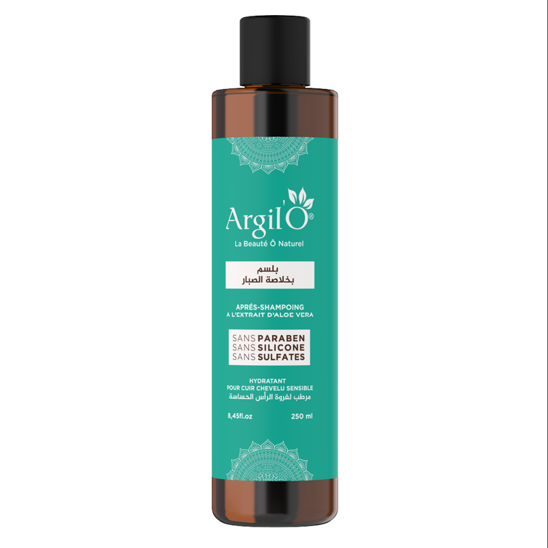 Argil'O shampoing ARGILO Ghassoul à l'Aloe Vera