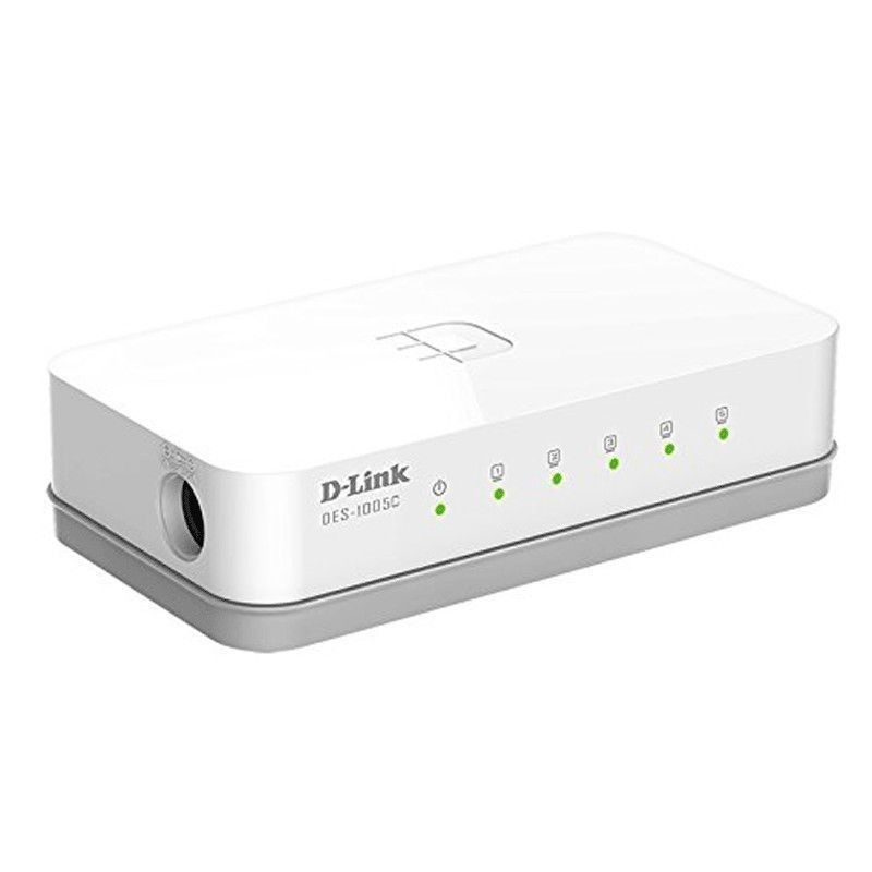 D-Link Switch DES-1005C 5 Ports Mbps