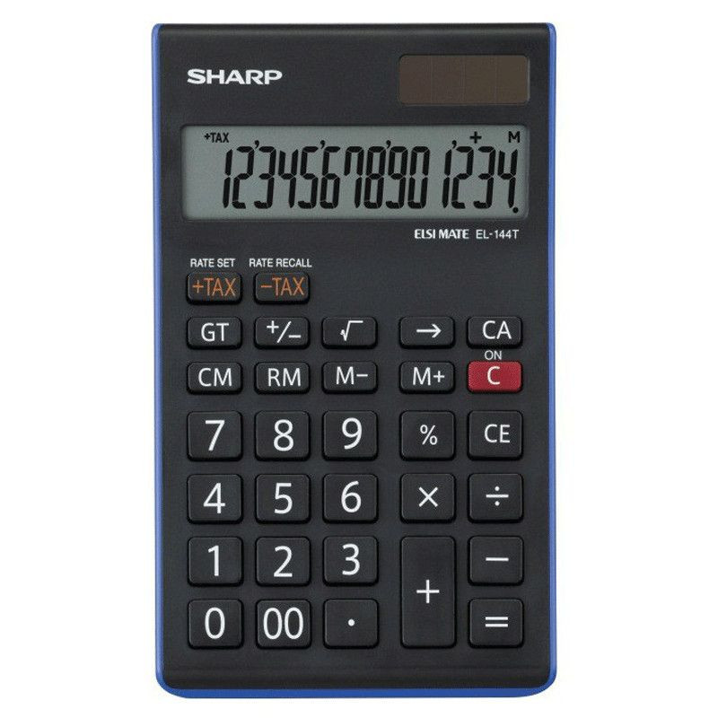Sharp Calculatrice El-144T 14 Chiffres