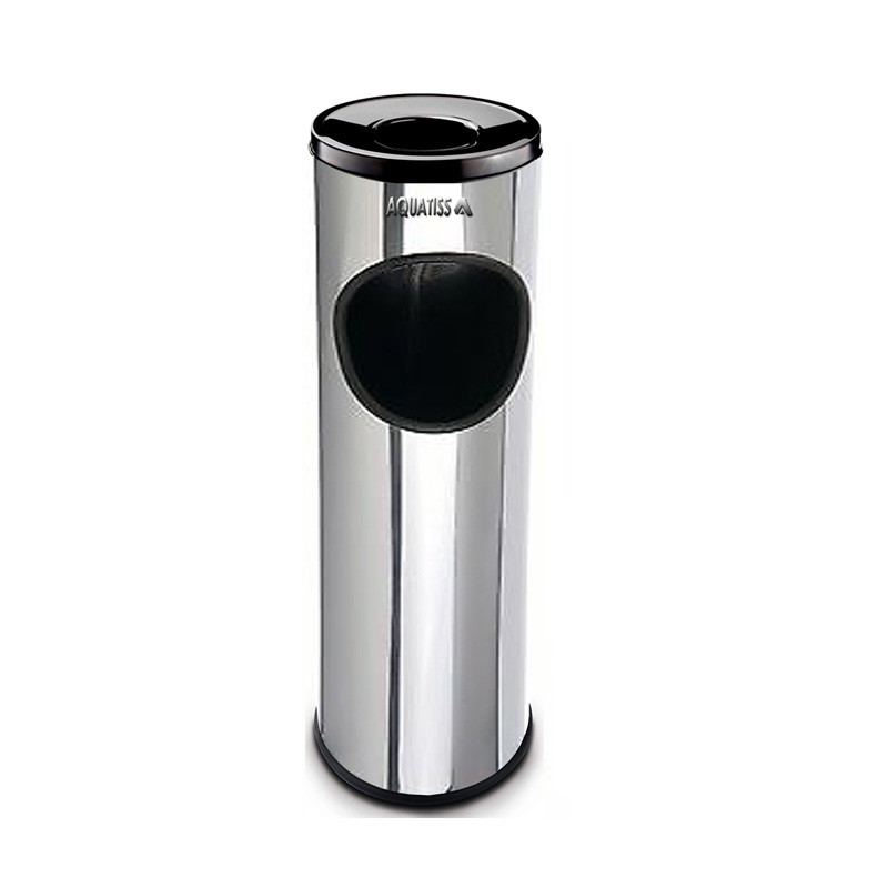 AQUATISS Poubelle Roll's 30L Inox