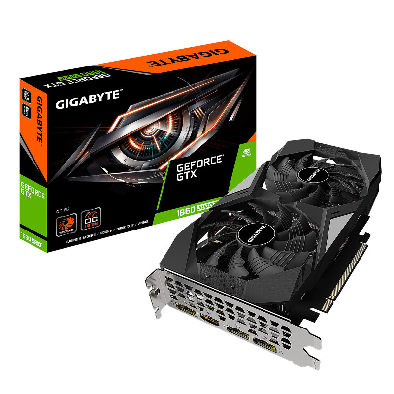 GIGABYTE Carte Graphique GeForce GTX 1660 SUPER OC