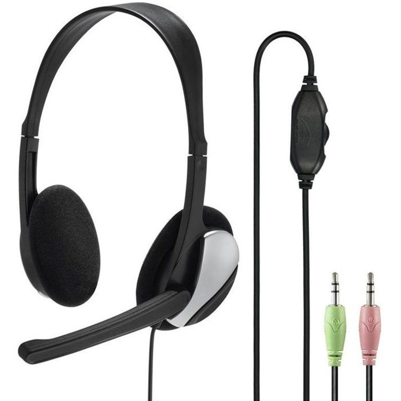 hama Casque Micro De Bureau Pour Pc "HS-P100"