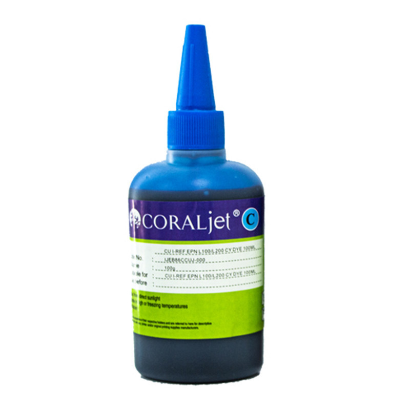 Encre Coraljet L100 L200 Cyan