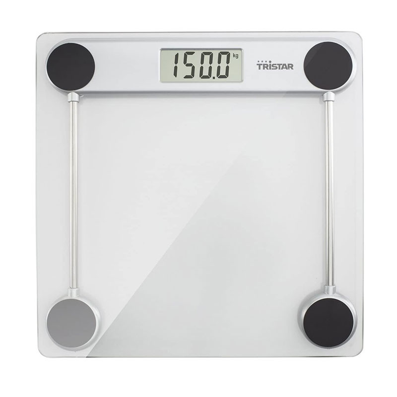Tristar Pèse Personne Transparent 150 Kg En Verre