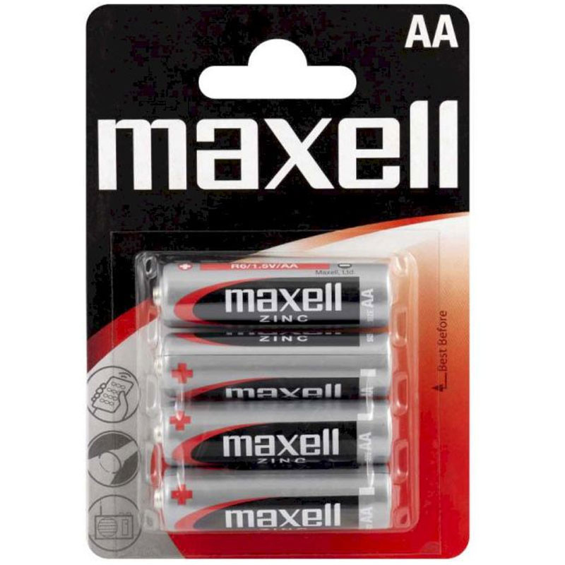maxell AA Maxell R6 Saline