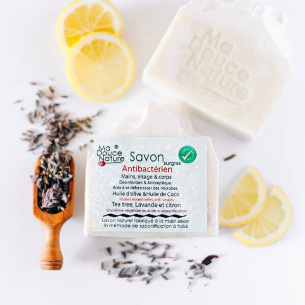 Savon antibactérien, désinfectant antiseptique , MA DOUCE NATURE