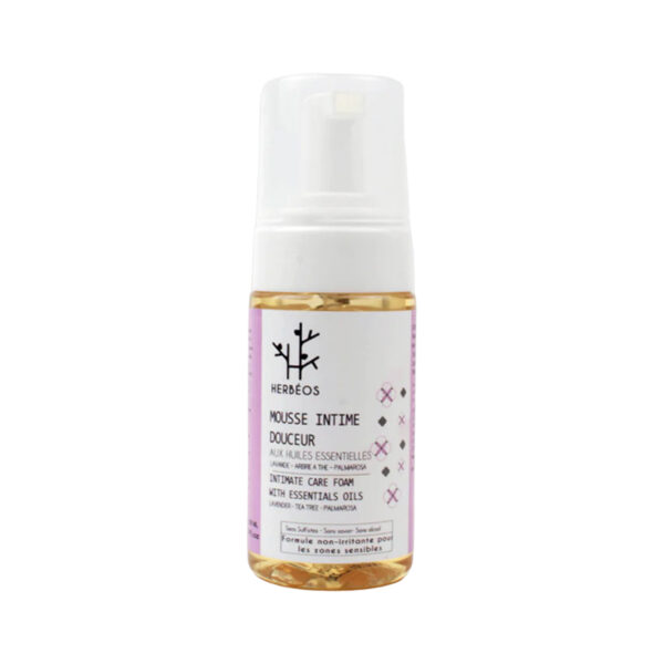 Mousse Intime Douceur Aux Huiles Essentielles, HERBÉOS